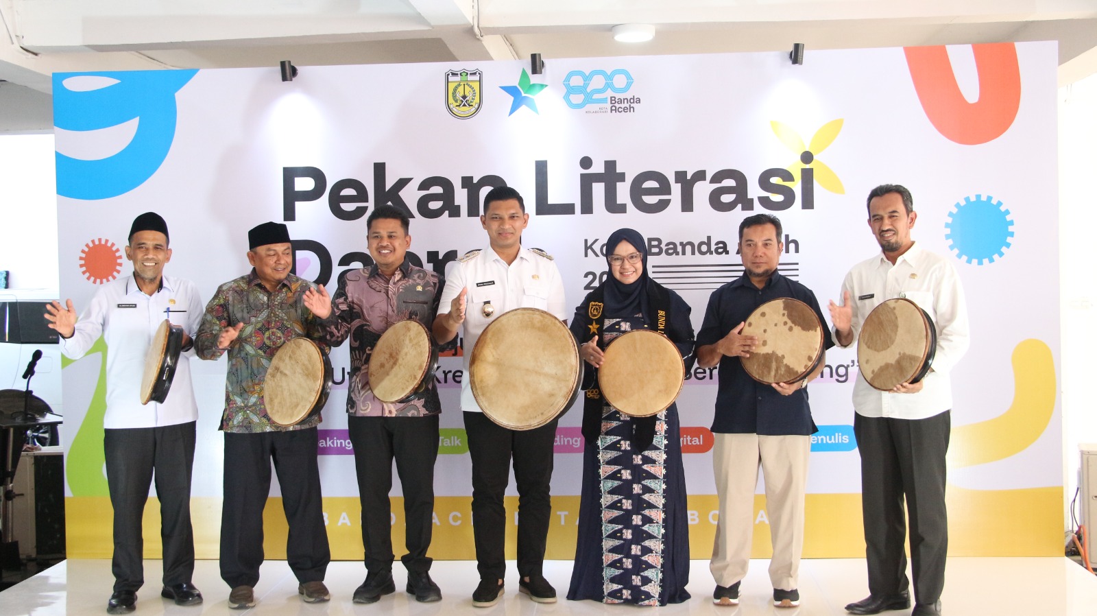 BAST Hadirkan Pameran Arsip dan LARASKA di Pekan Literasi Daerah Kota Banda Aceh Tahun 2025
